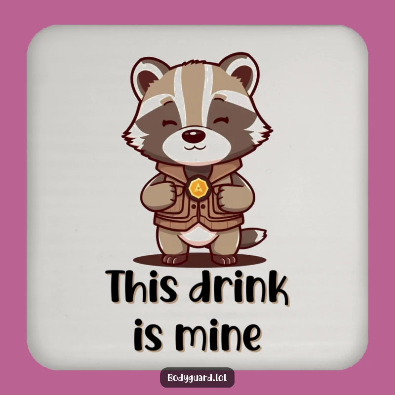 Funny Badger Coasters: Hilarious Protection for Your Surfaces