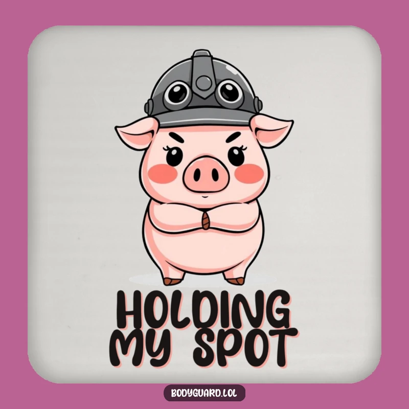 Funny Pig Guard Coasters: Hilarious Protection for Your Surfaces